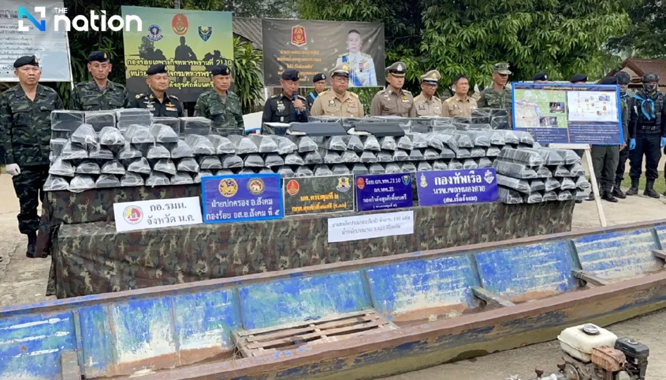 Wow, Polisi Thailand Sita 1,4 Ton Sabu Salah Satu Pengungkapan Terbesar